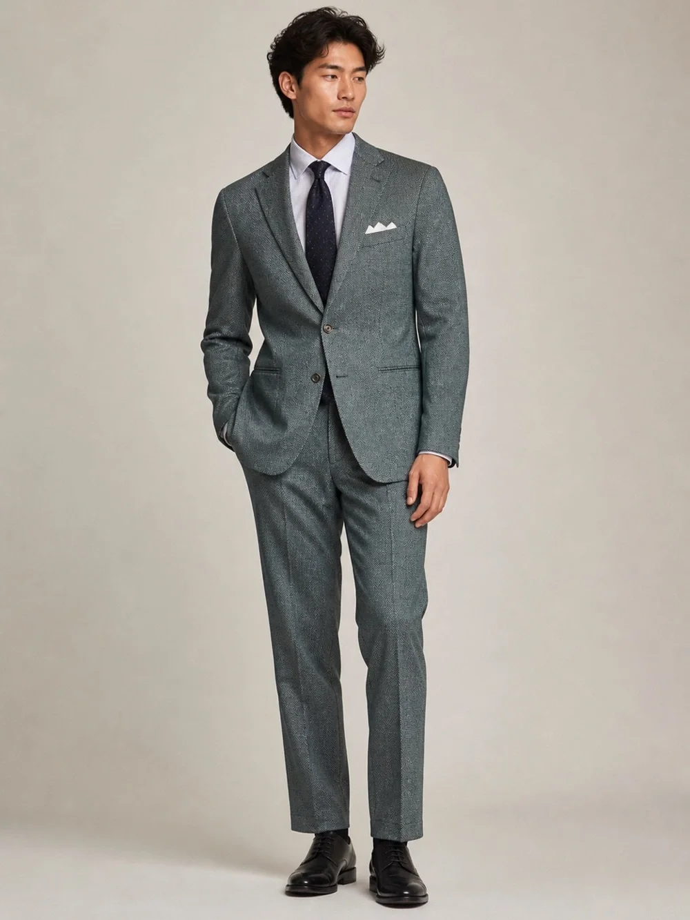 Indochino 100% Wool Tweed 2-Piece Suit Set